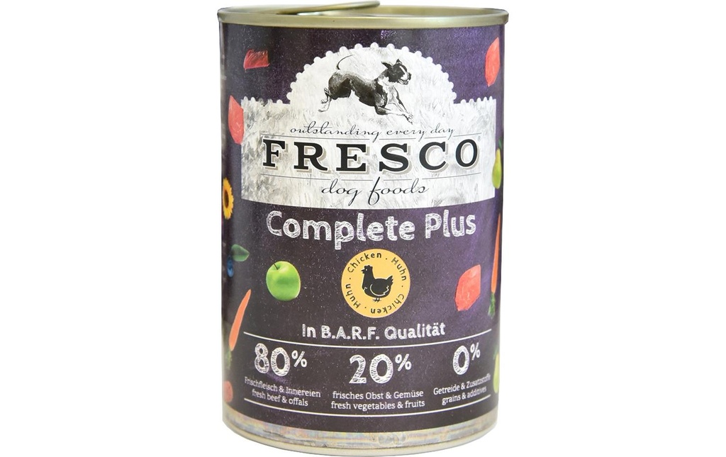 FRESCO Alimentation humide Complete Plus Poulet 400 g
