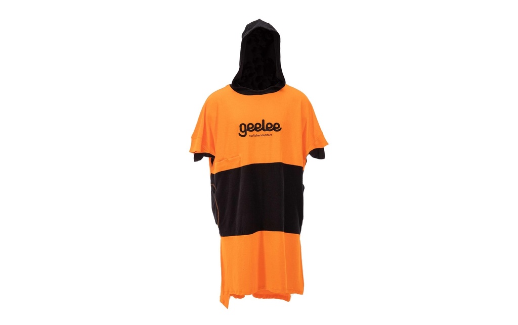 Switcher Poncho de bain Geelee Beach Flamme/noir, One Size