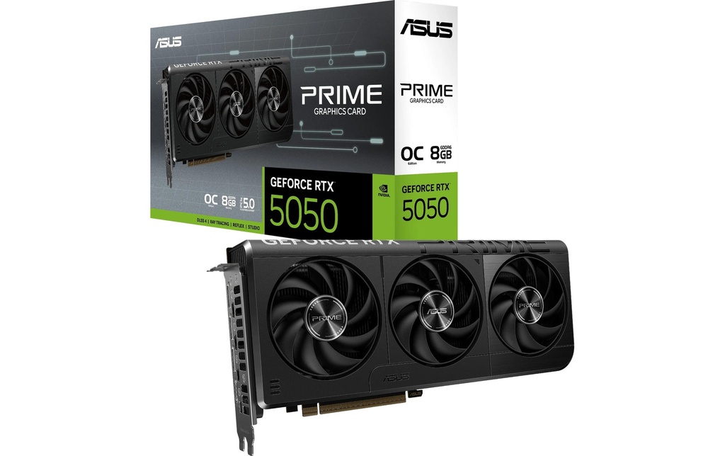 ASUS Carte graphique Prime GeForce RTX 5050 O8G GDDR6