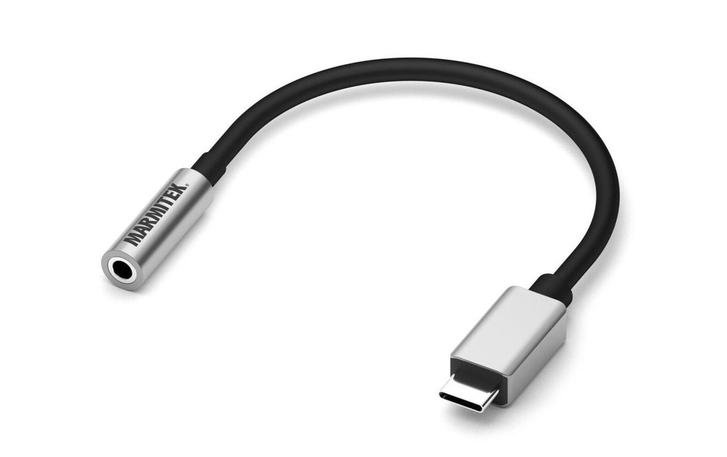 Marmitek Adaptateur audio Connect USB-C > Audio USB-C - jack 3.5 mm
