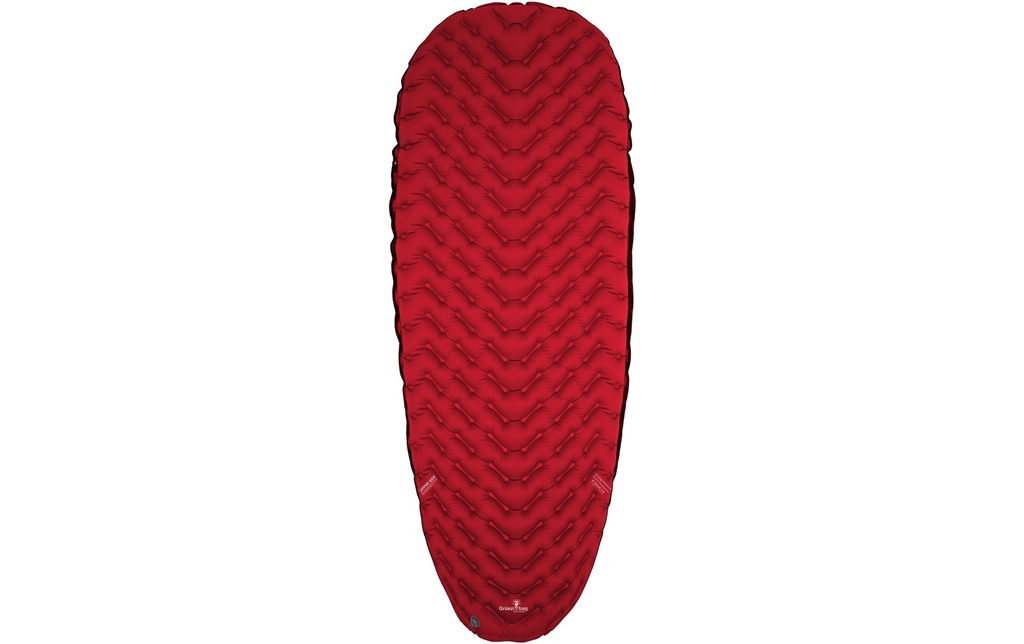 Grüezi Bag Matelas Wool Mat Camping Anthracite / rouge