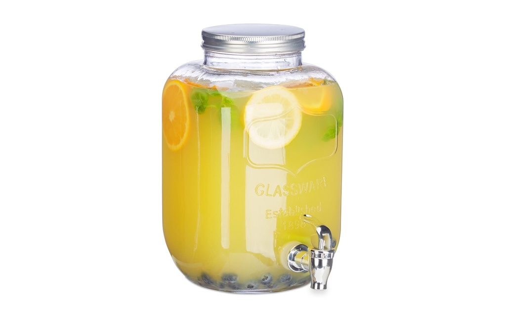 relaxdays Distributeur à boissons 5 litres