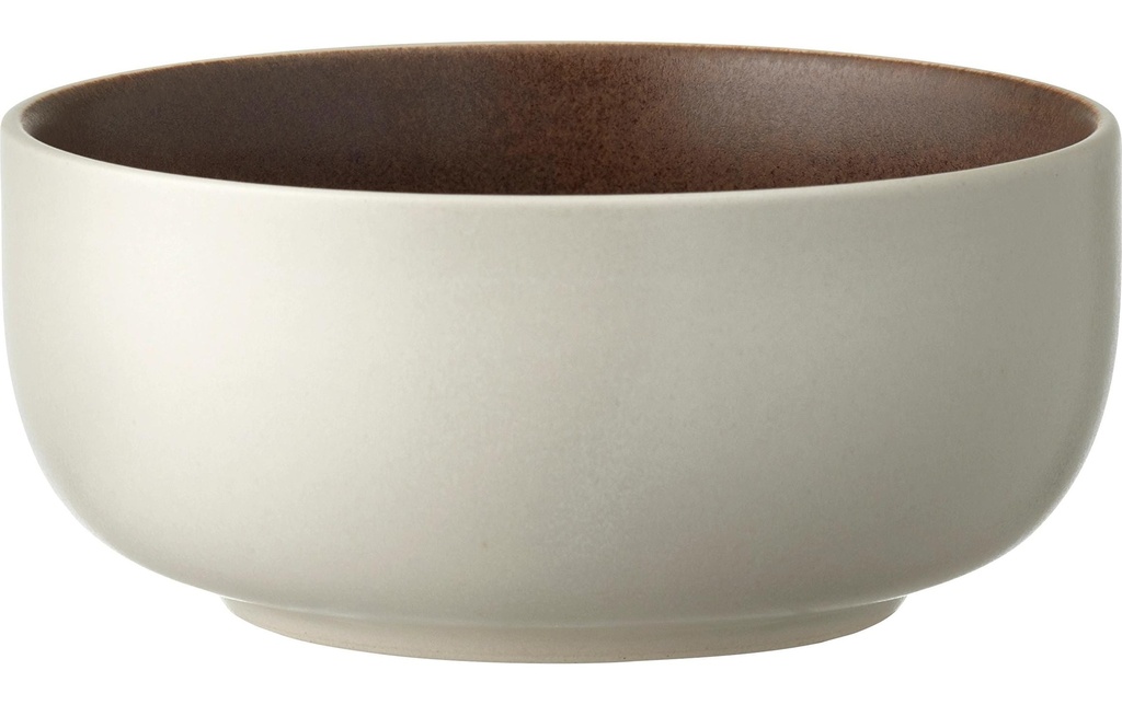 Studio Round Coupe North 11 cm, 6 Pièce/s,  Brun/Blanc matt