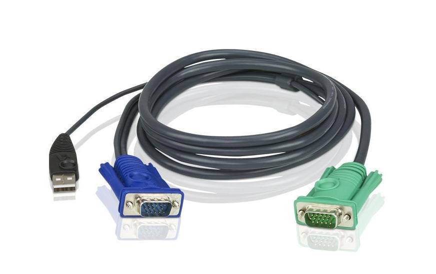 Aten Câble KVM 2L-5201U HDB et USB
