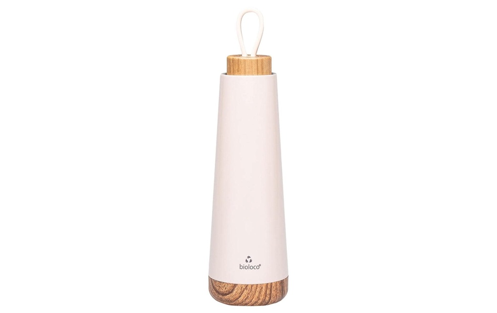 BioLoco Bouteille isotherme Boucle 500 ml, Rose clair