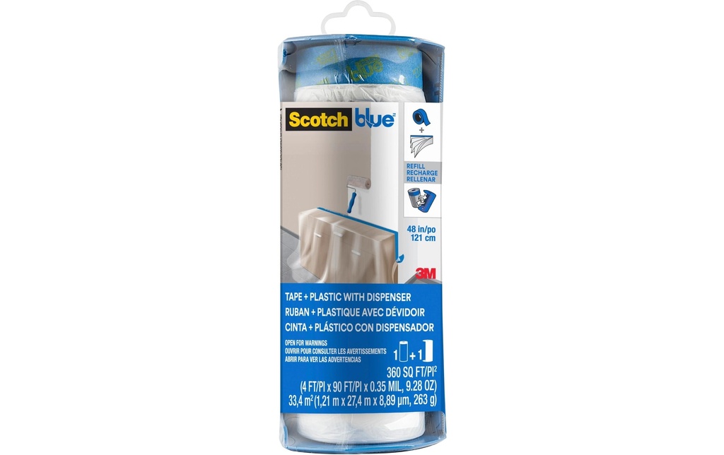Scotch Film de protection ScotchBlue 2093 1.21 x 27.4 m