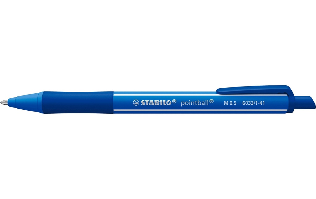 STABILO Stylo bille Pointball Ultramarine, 1 pièce