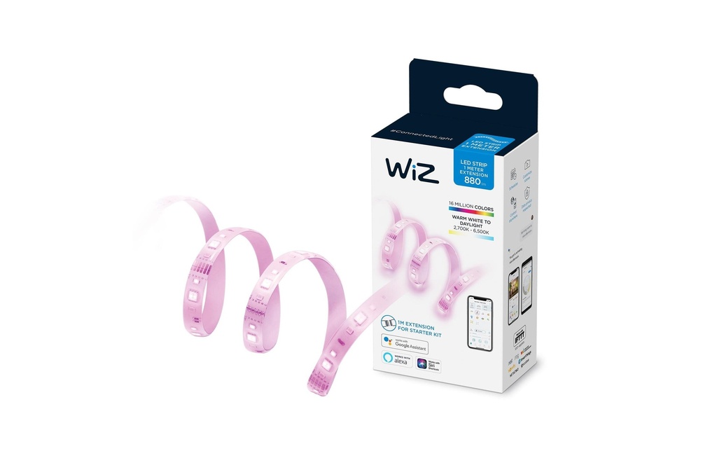 WiZ Bande LED 11W 1m Extension Tunable White & Color