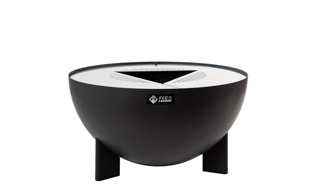 FEU DU JARDIN Foyer Tria, Ø 98 cm, noir