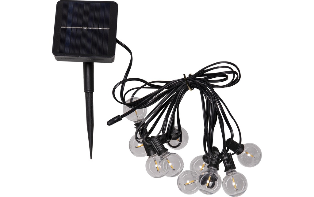 Star Trading Guirlande lumineuse solaire Globe Mini