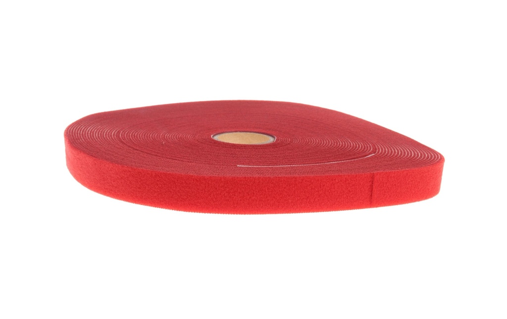 FASTECH Rouleau de bande auto-agrippante ETN Fast Strap 20 mm x 25 m, rouge
