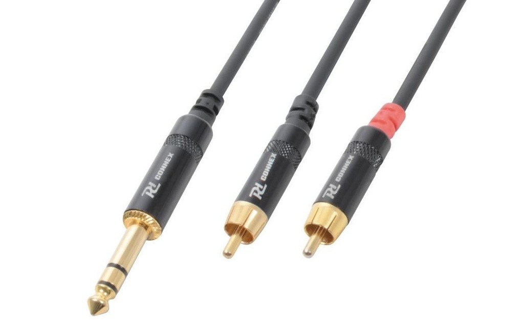 PD Connex CX84-3 jack 6.3 mm, mâle - Cinch 3 m
