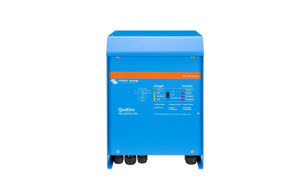 Victron Onduleur Energy Inverter Quattro 24/3000/70-50/50