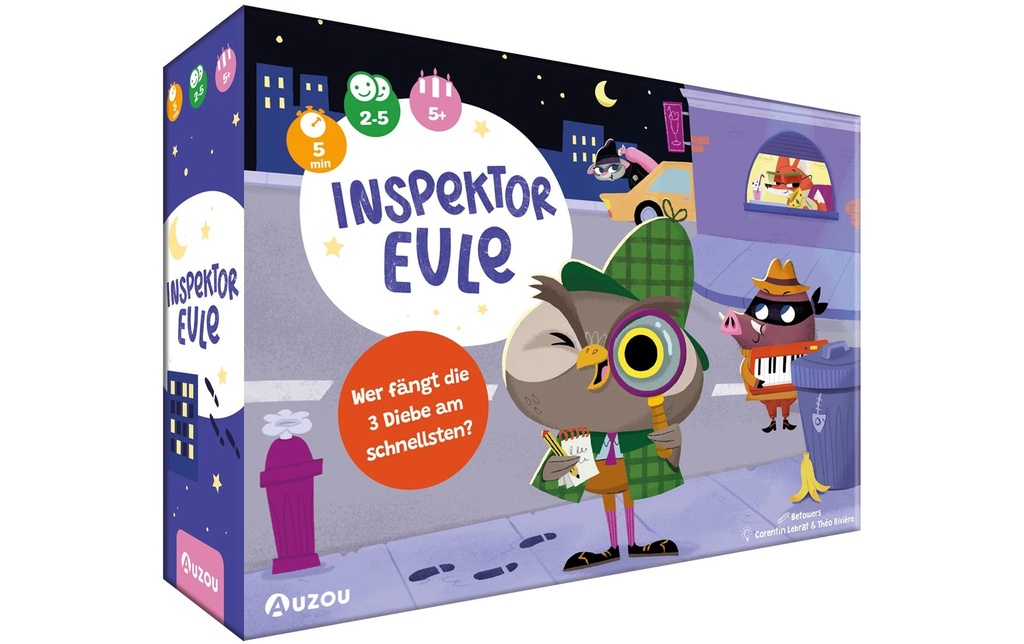 HUCH! Jeux d’enfant Inspecteur Hibou