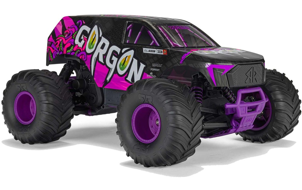 Arrma Monster Truck Gorgon Mega 550 4 x 2 RTR 1:10 Pourpre