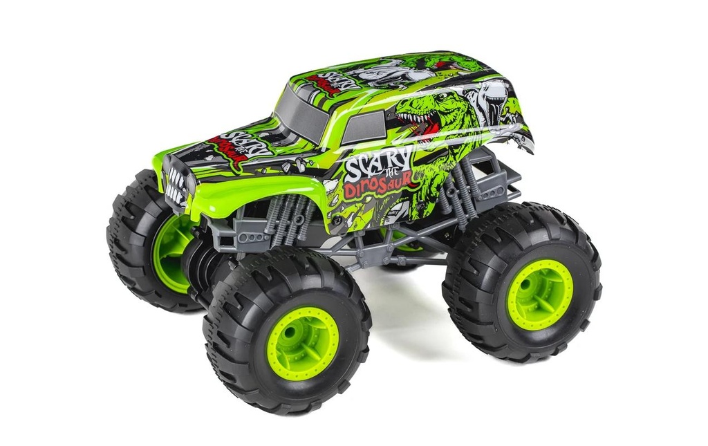 TEC-TOY Monster Truck Scary Monster Gyro &amp; Sound, vert, 1:12