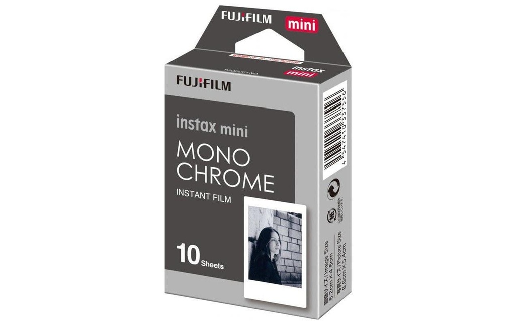 Fujifilm Instax Mini Monochrone 10 feuilles