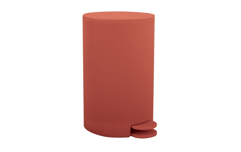 MSV Poubelle à pédale Osaki 3 l, Terracotta