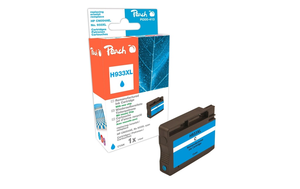 Peach Encre HP Nr. 933XL (CN054AEE) Cyan