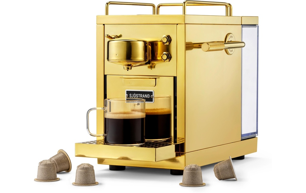 Sjöstrand Cafetière à capsules The Original 2.0 Cuivre