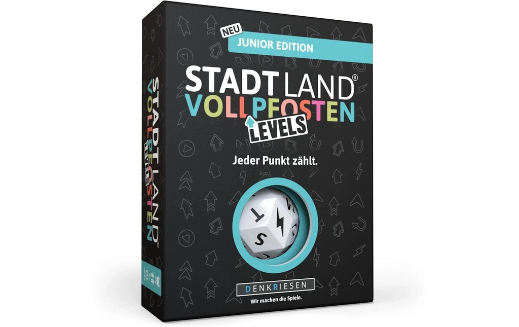 Denkriesen Jeux d’enfant STADT LAND VOLLPFOSTEN – Levels -DE-