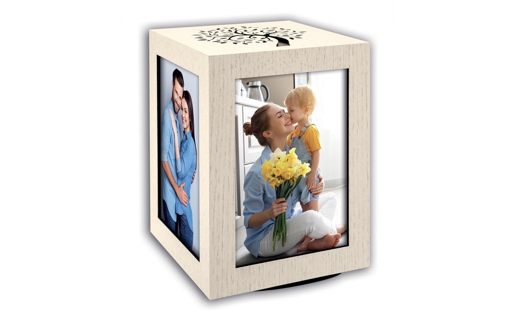 Goldbuch Cadre photo Cubes en bois 14 x 20.5 cm