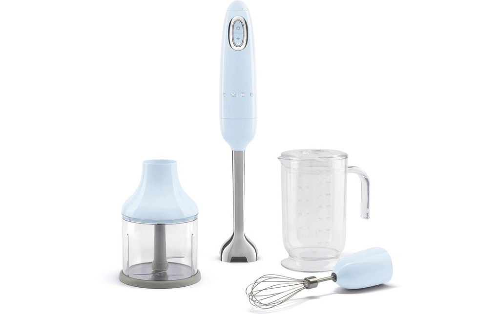 SMEG Mixeur plongeant HBF03 WhEU Bleu clair