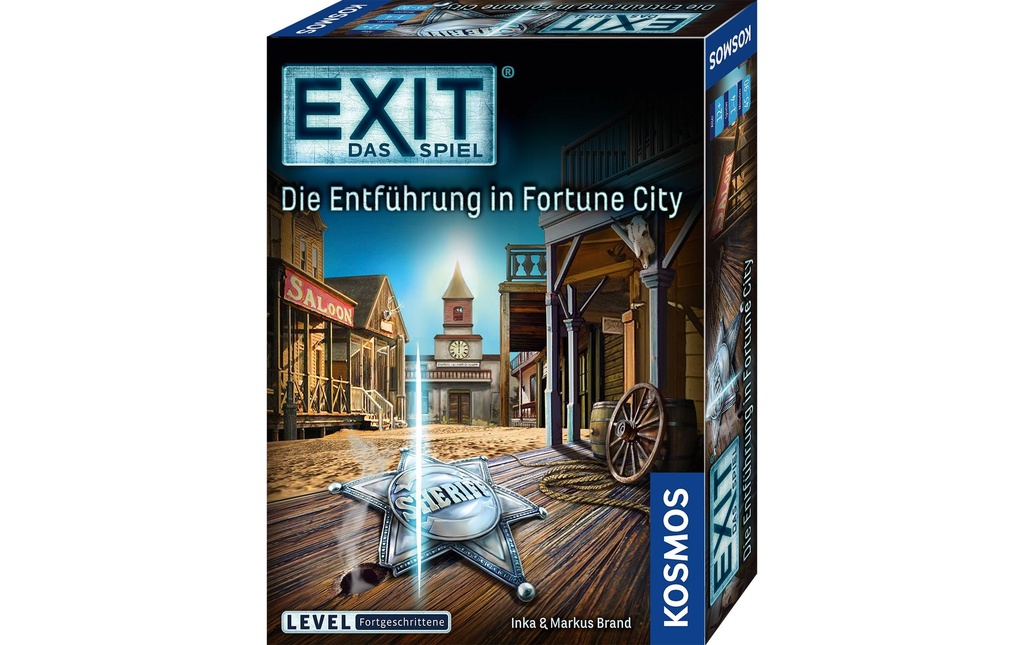 Kosmos Jeux de connaisseur EXIT: Die Entführung in Fortune City
