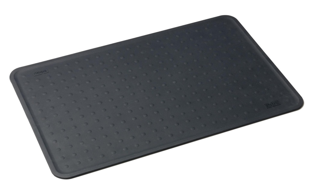 Stöckli Grille à pizza avec revêtement en silicone 62 cm Anthracite