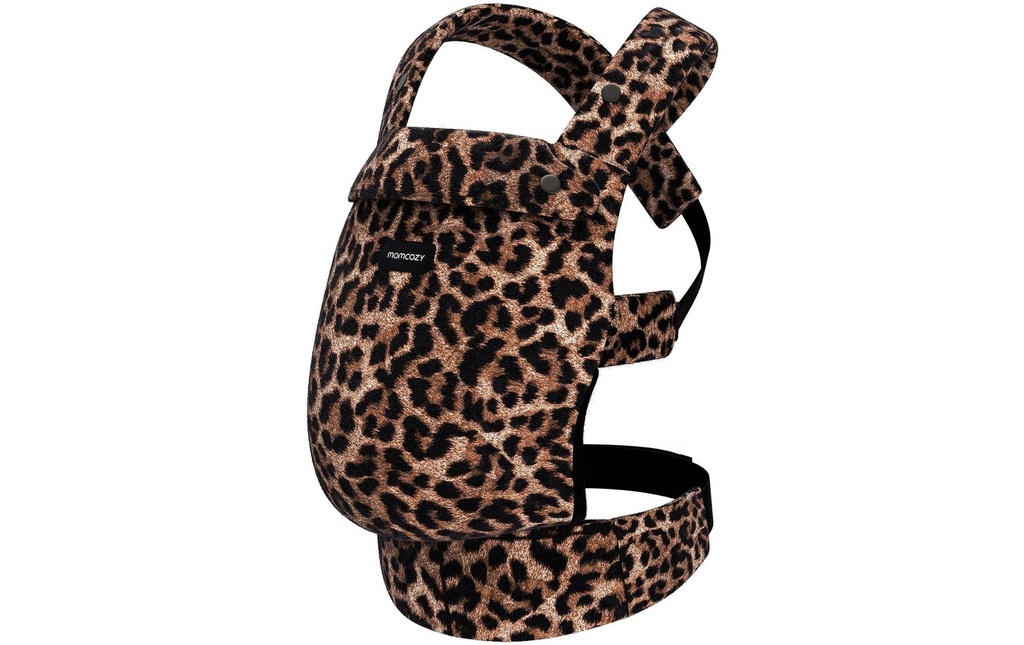 momcozy Porte-bébé Léopard Brun