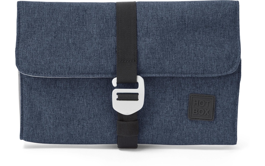 Hotbox Classeur à compartiments Folio Bleu