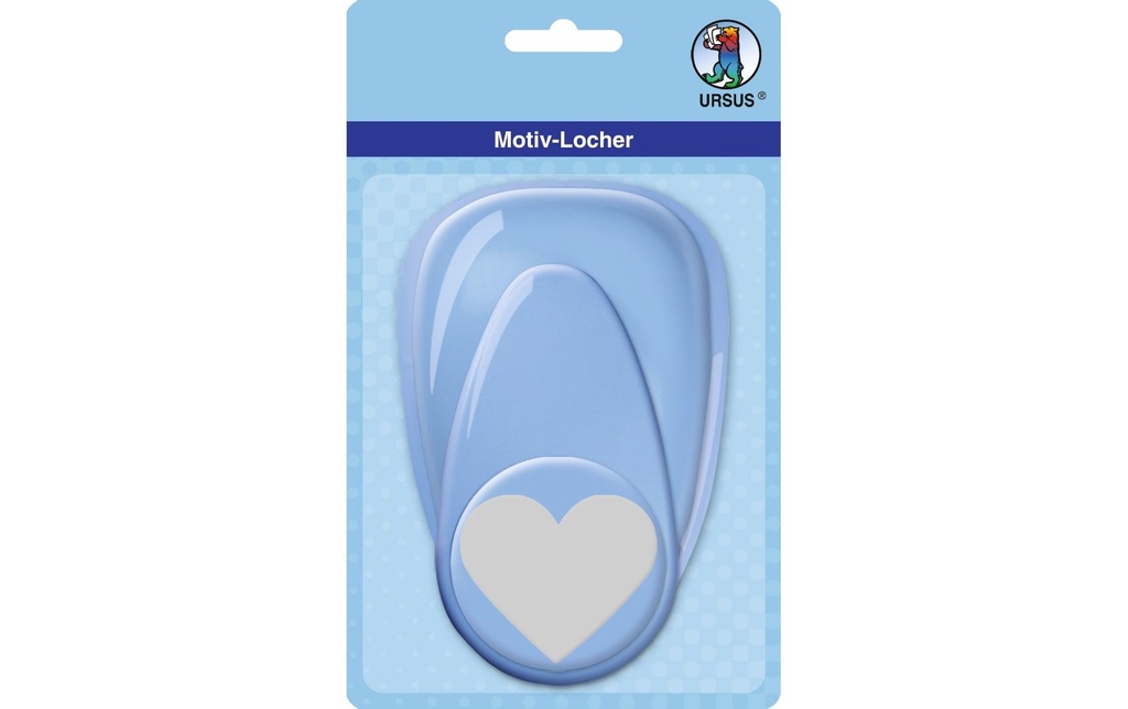 URSUS Perforatrice à motif Maxi 5.1 cm, cœur