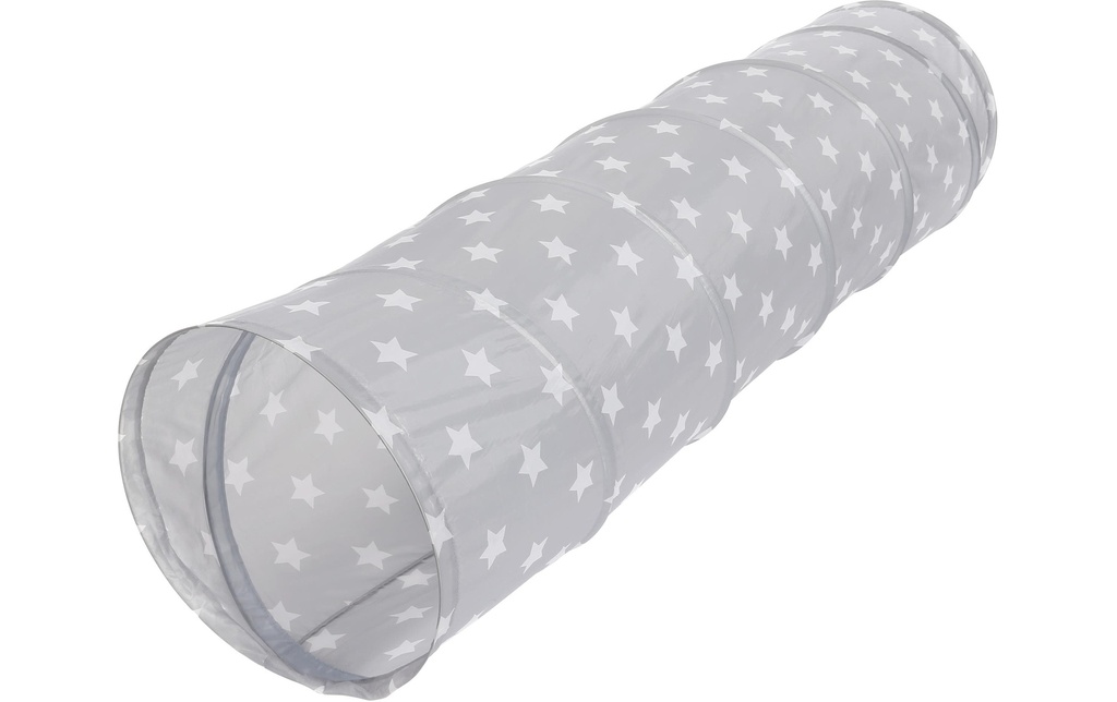Knorrtoys Tunnel de jeu Grey White Stars