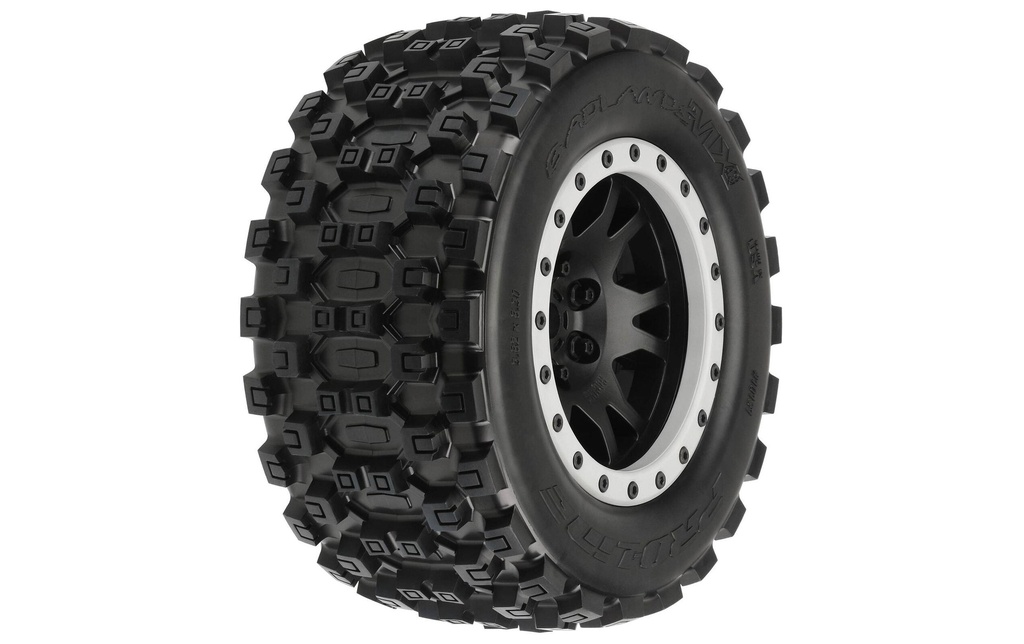 Proline Roues complètes Badlands MX43 Pro-Loc , 1:5 2 pièces