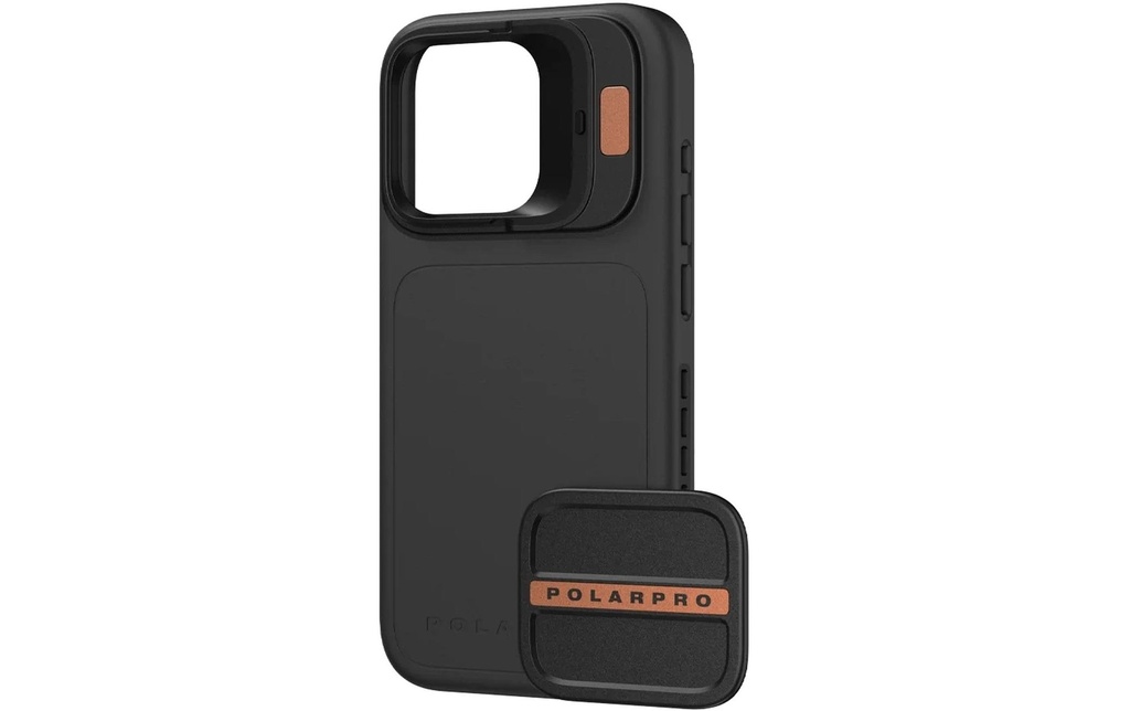 PolarPro Étui pour iPhone 15 Pro LiteChaser 15 - Noir