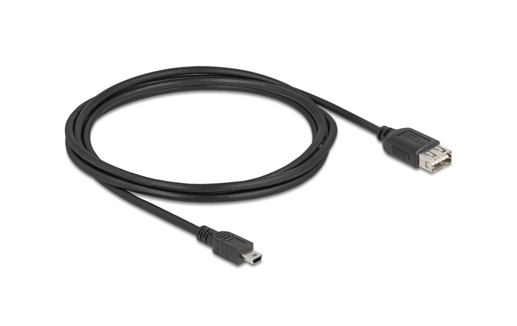 Delock Câble USB 2.0 USB-A - Mini-USB B 2 m