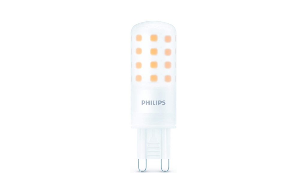 Philips Lampe LED 4W (40W), G9, 480 lm, 2700K, Blanc chaud (WW)