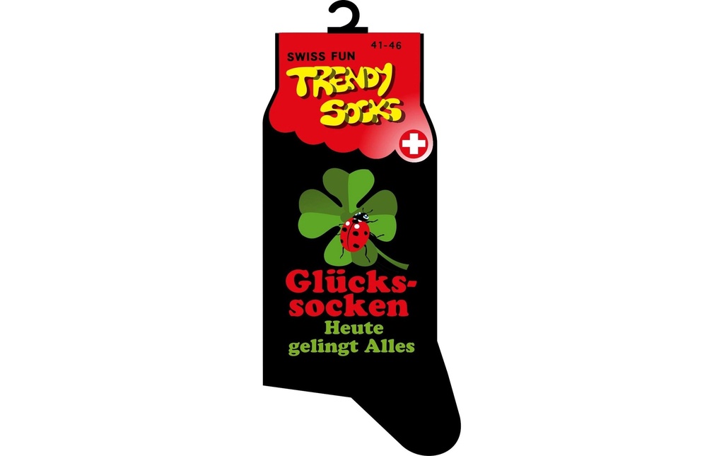 Trendcompany Chaussettes Chaussettes porte-bonheur 41-46