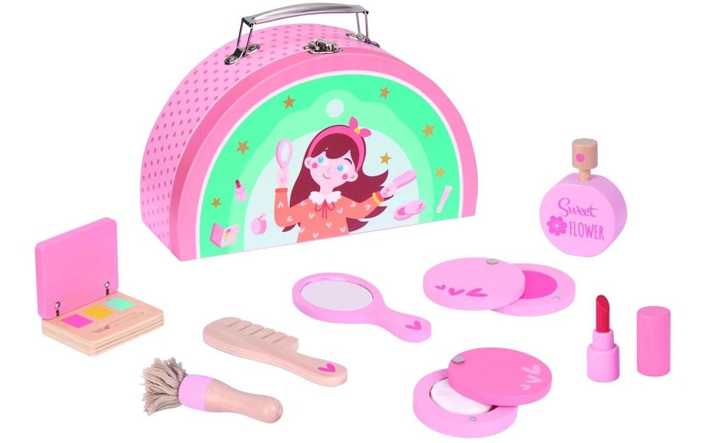 Spielba Holzspielwaren Coffret de maquillage