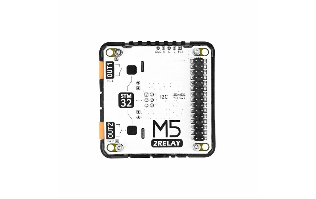 M5Stack Module de relais AC-13.2 à 2 canaux