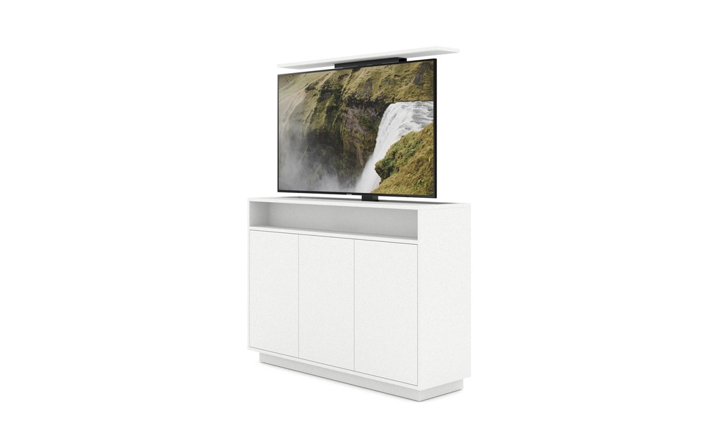 Multibrackets Élévateur de TV Meuble AV, blanc max. 50 kg