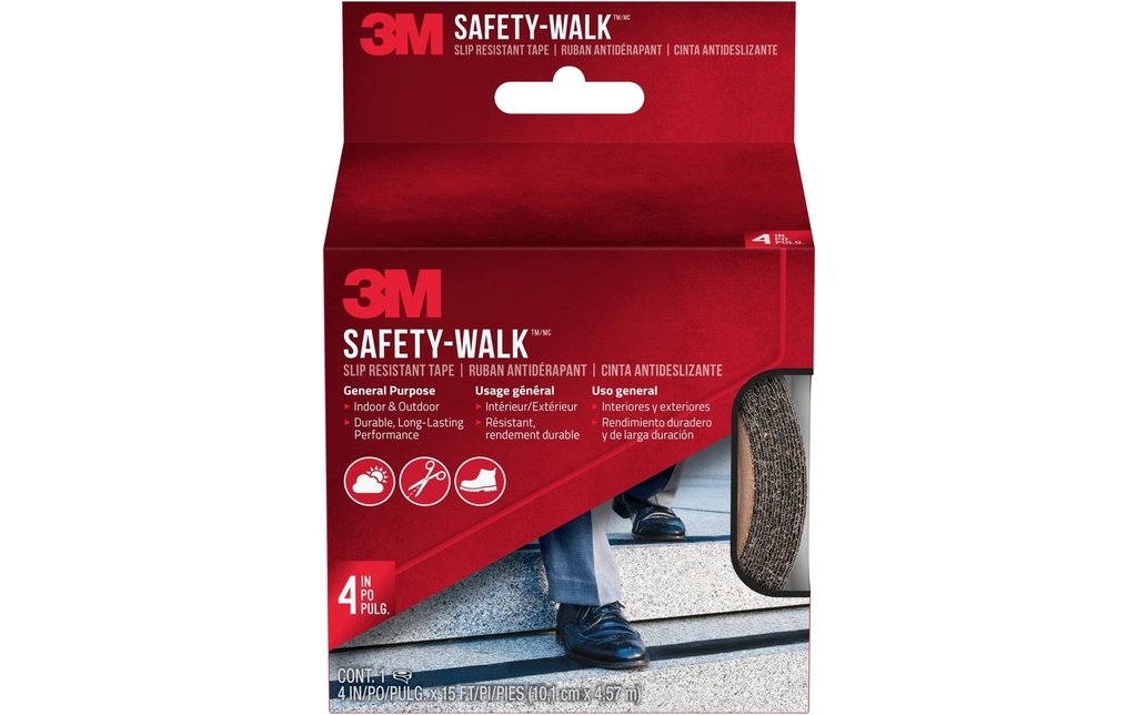 3M Bande antidérapante 610B-R4X180 101 mm x 4.6 m