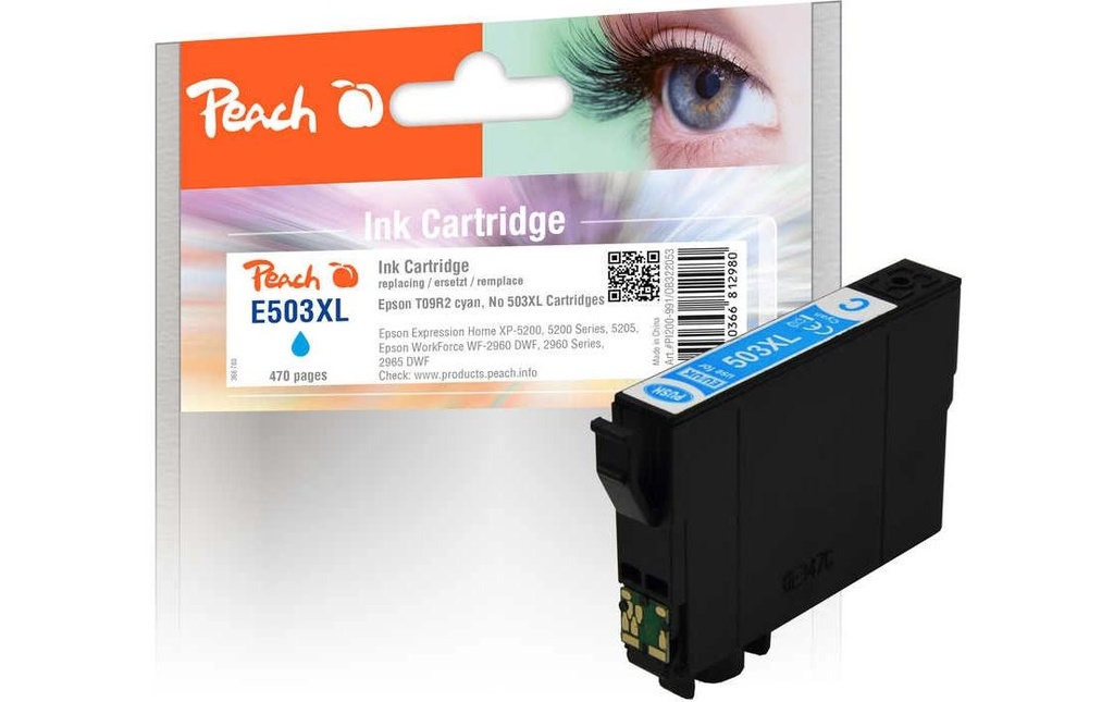 Peach Encre Epson T09R2 No 503XLC Cyan