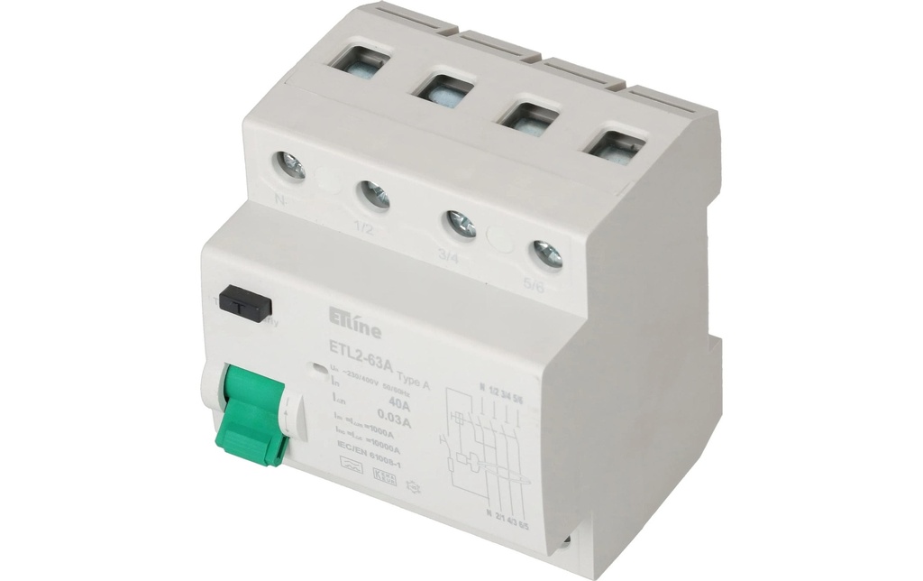 Max Hauri Build Interrupteur différentiel 3P+N 40 A
