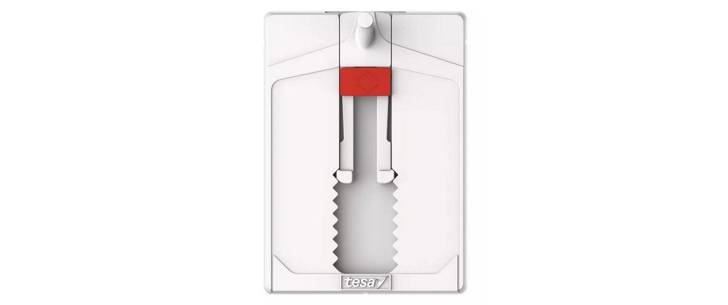tesa Clou adhésif -Set 2 kg, 3x pour papier peint + crépi, réglable
