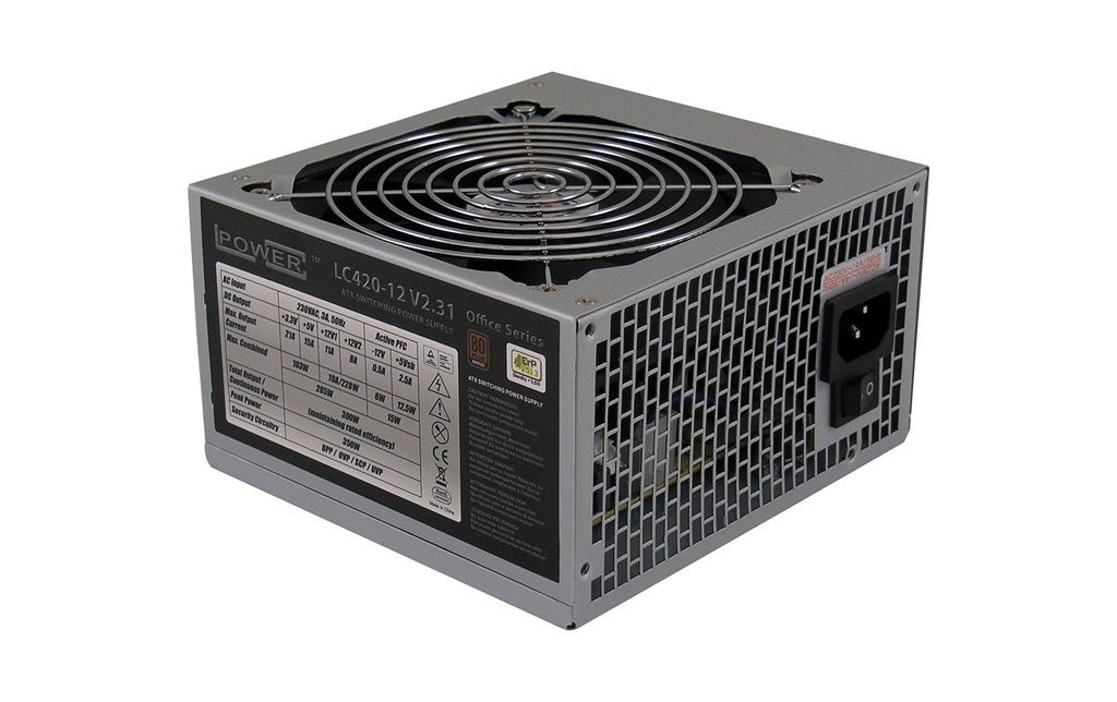 LC-Power Bloc d’alimentation LC420-12 V2.31 Office 350 W