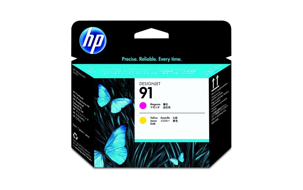 HP Value Pack Nr. 91 (P2V36A) Encre + tête d'impression