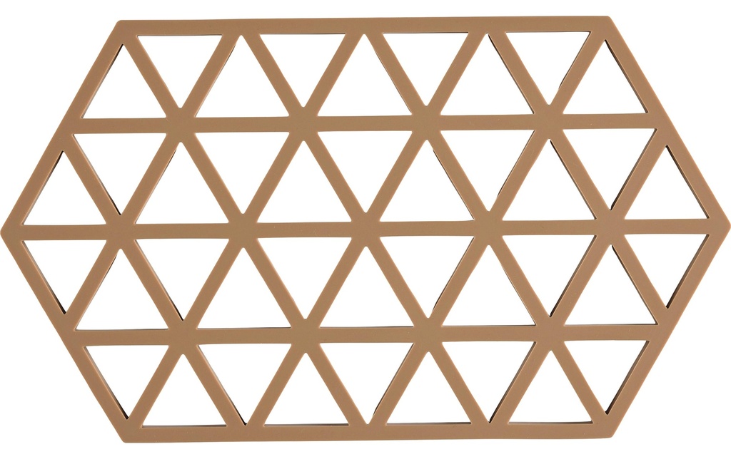 Zone Denmark Dessous de plat Triangles Terracotta