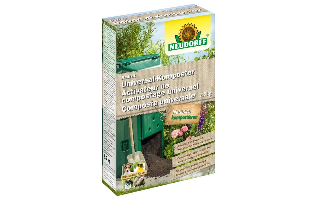 Neudorff Produit de compostage Radivit, 2.5 kg