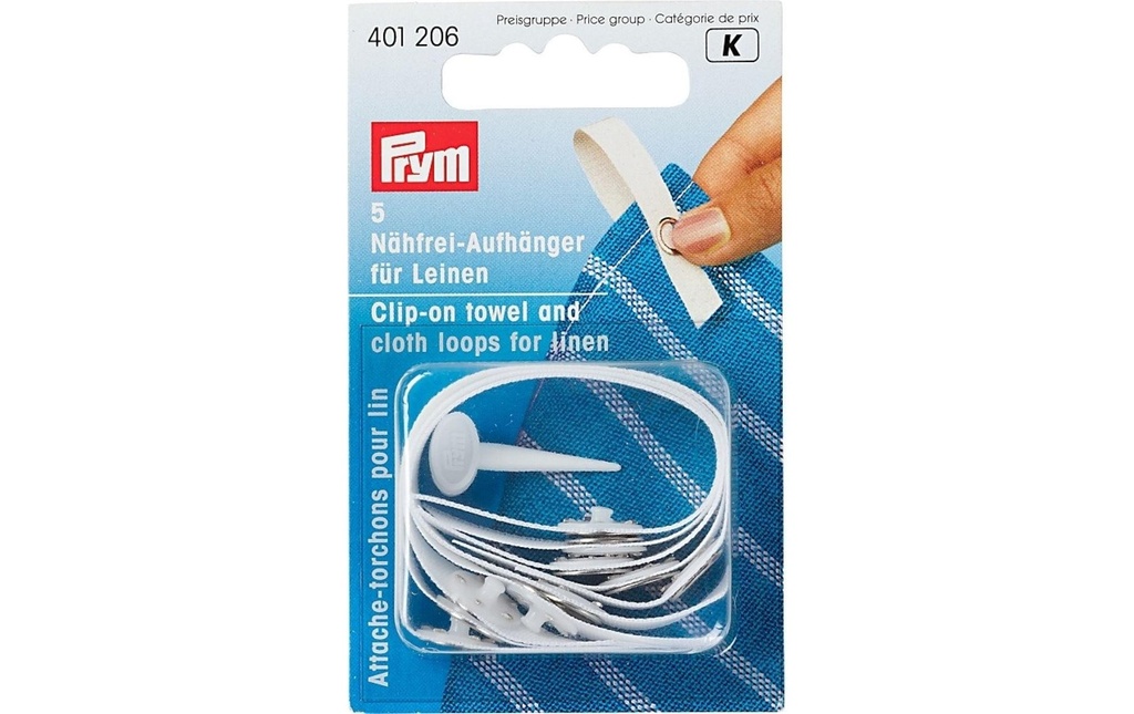 Prym Cintre sans couture 1,1 x 15 cm, blanc